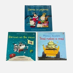 Usborne Phonics Readers Lot of 3 NEW Easy Learn to Read Children's Books